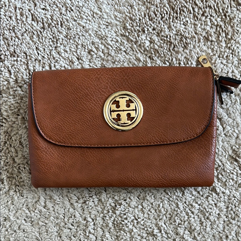 Tory Burch Brown Leather Bag